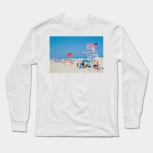 Hamptons Beach Long Sleeve T-Shirt